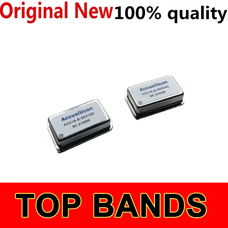 

1PCS AS318-B-903168 /AS318-B-983040 Accusilicon original crystal oscillator For DAC Headphone Amplifier IC Chipset NEW Original