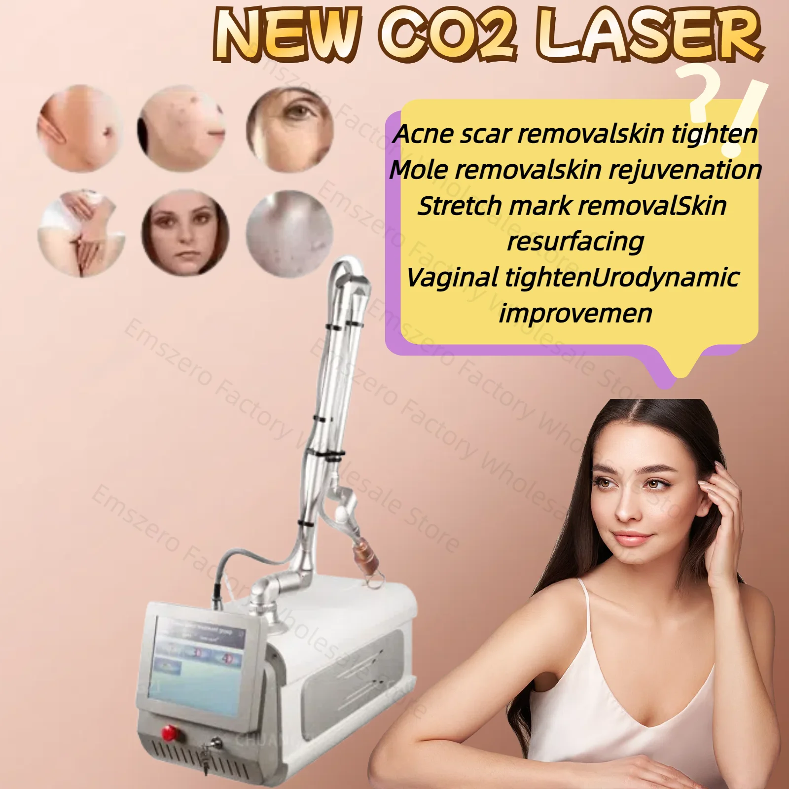 Портативная безболезненная фракционная