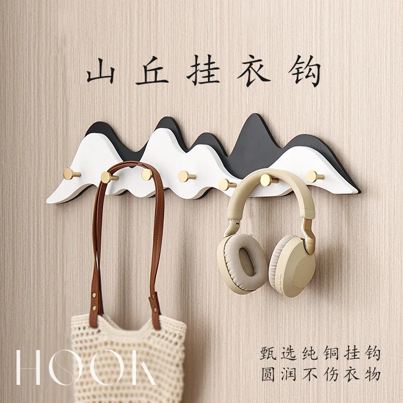 

Подвесная вешалка для одежды из цельного дерева Креативная настенная вешалка для одежды без перфорации 스탠드옷걸이 percheros para ropa