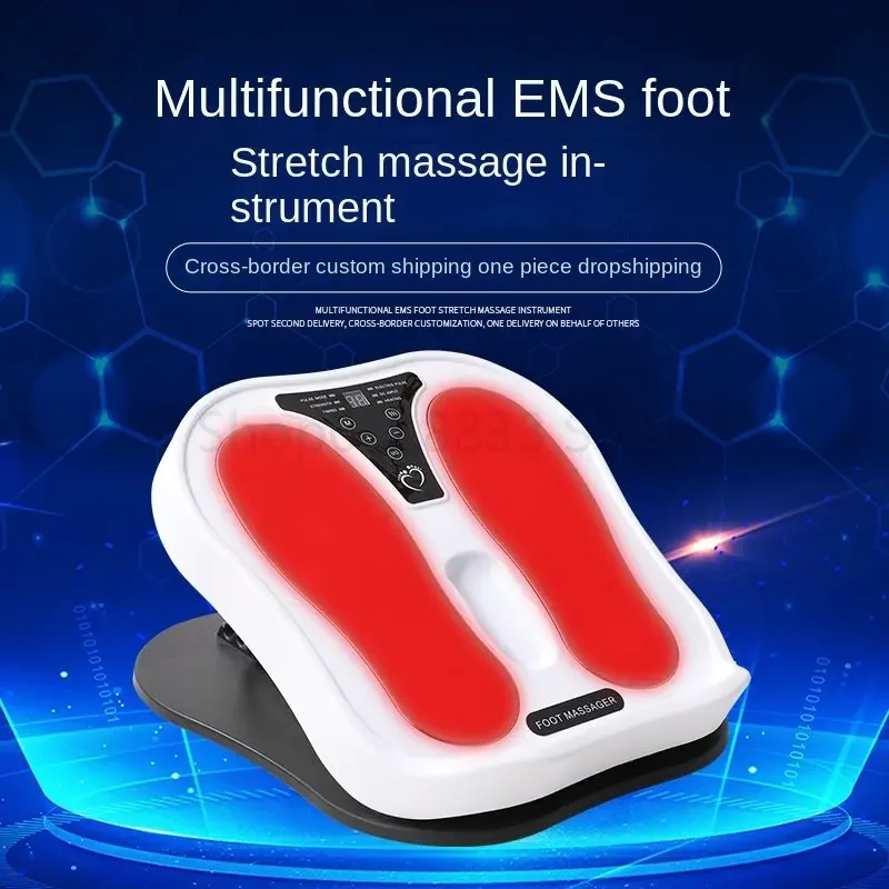 Multifunctional Foot Massagers EMS Low Frequency Pulse Massage Machine Foot Point Kneading Pressotherapy Electric Feet Massage