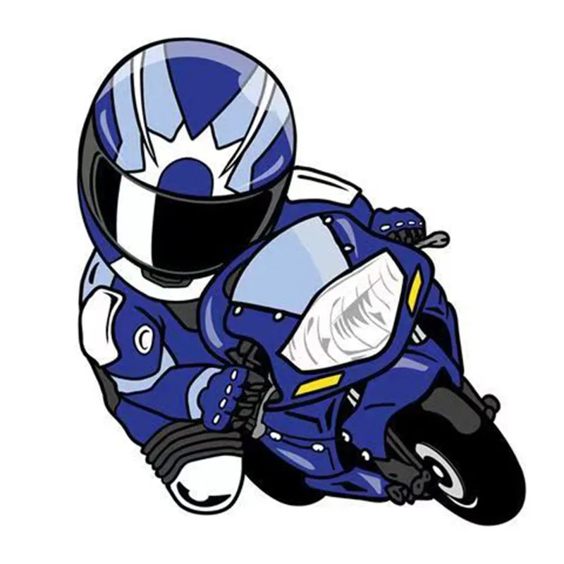 Motorcycle Stickers Cool Boys Sticker for Motorcycle Car Laptop Skateboard Luggage Guitar Cartoon Waterproof Stickers Decor