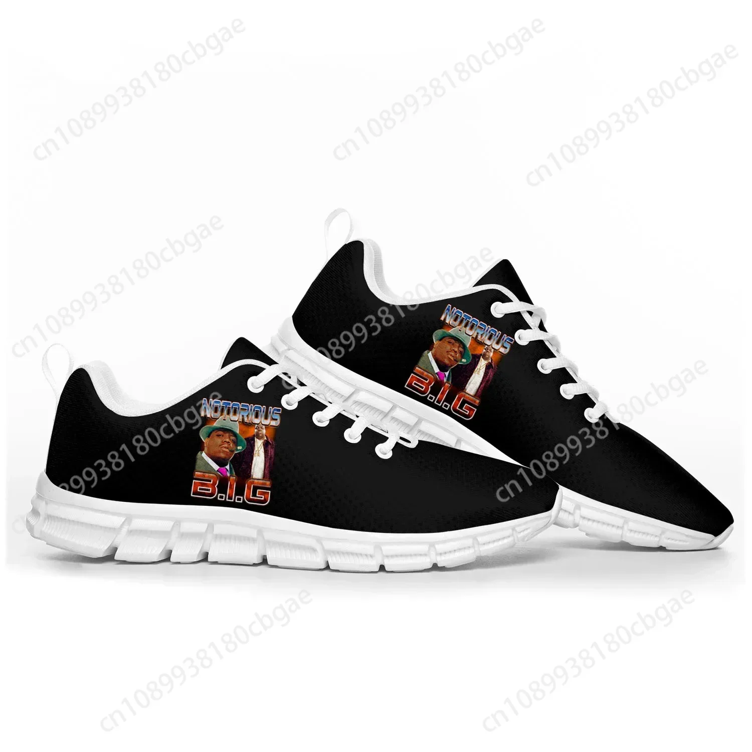 

Hot The Notorious B.I.G Rapper Trends Sports Shoes Mens Womens Teenager Sneakers Custom High Quality Couple Shoes