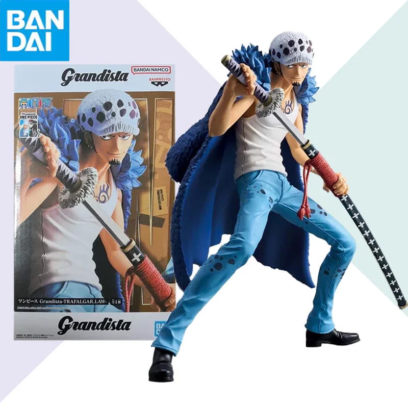 

Оригинальная фигурка BANDAI One Piece Grandista Trafalgar Law, коллекционная модель, подарок для детей, аниме-фигурка, игрушка