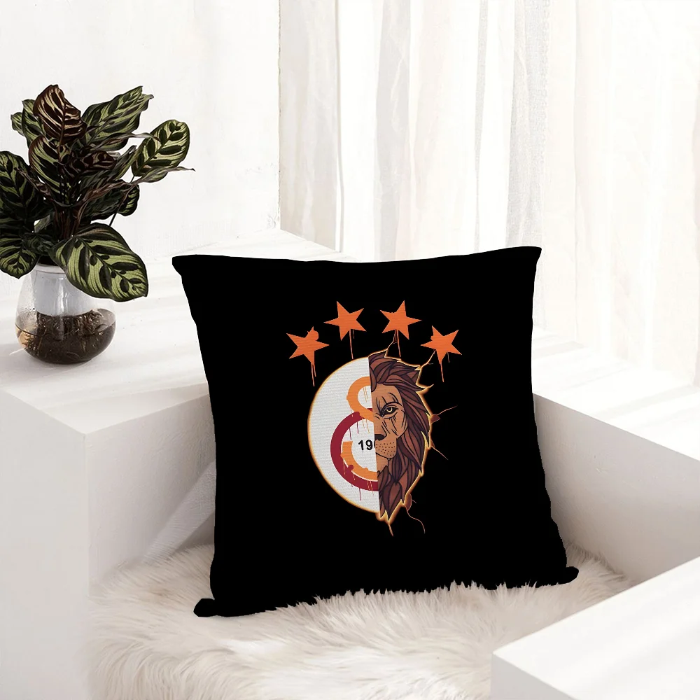 G-Galatasaray Sport Pillow Case Plush Fabric Soft Pillowcase Double Sided Print Sofa Cushion Cover Throw Pillow Cover