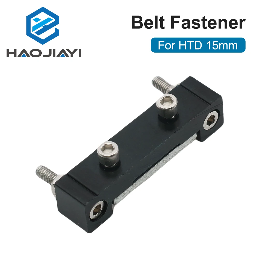 HAOJIAYI E-series Belt Fastener For Width 15mm Open-Ended Timing Belt Transmission For X/Y Axis Hardware Tools Machine Parts