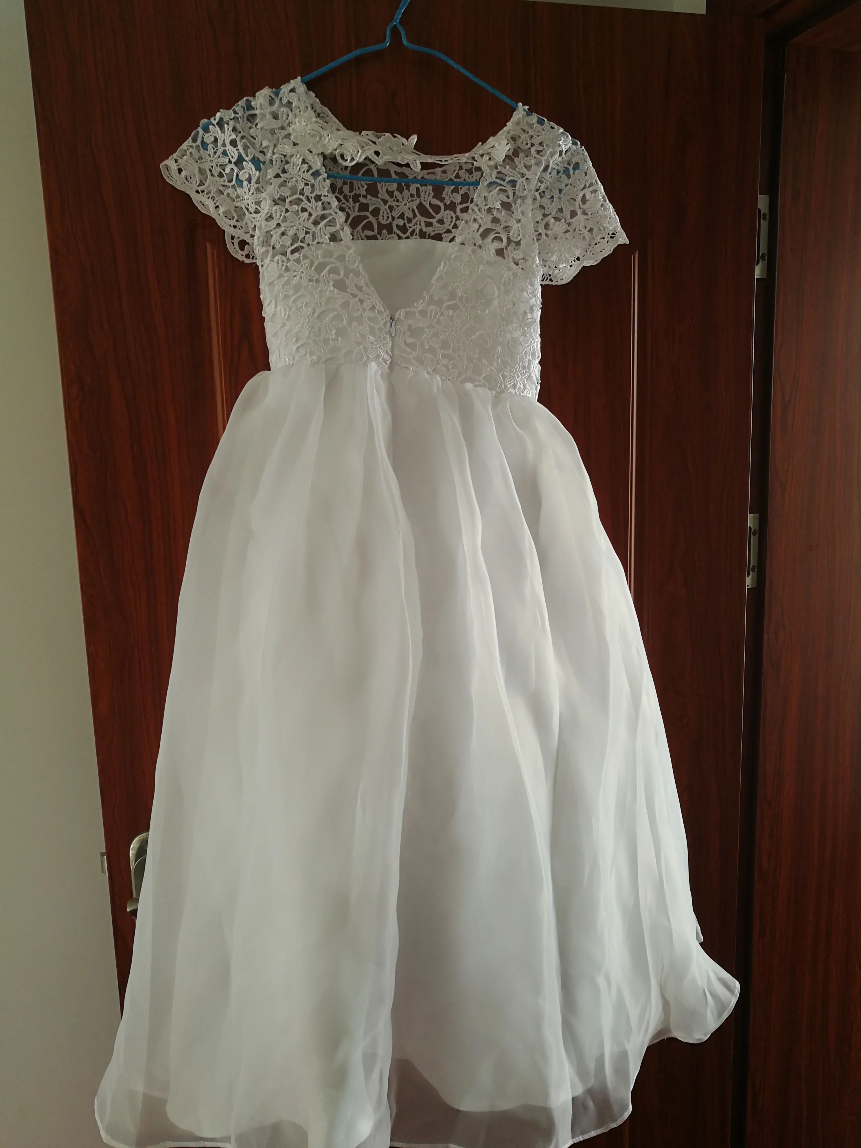 Abiti da ragazza di fiori Abiti da spettacolo con applicazioni di farfalle per ragazze Abiti da prima comunione per bambini