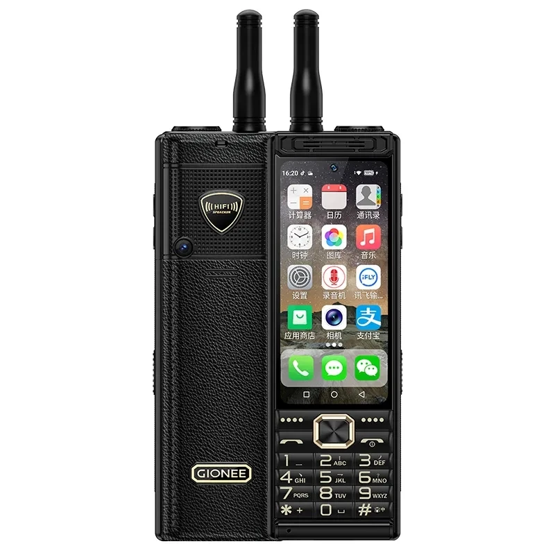 Gionee D999 Dual 4G Retro SmartPhone 4.05Inch Touch 10000MAH Android 13.0 Octa Core 4GB RAM 64GB ROM Loud Speaker Mobile Phone