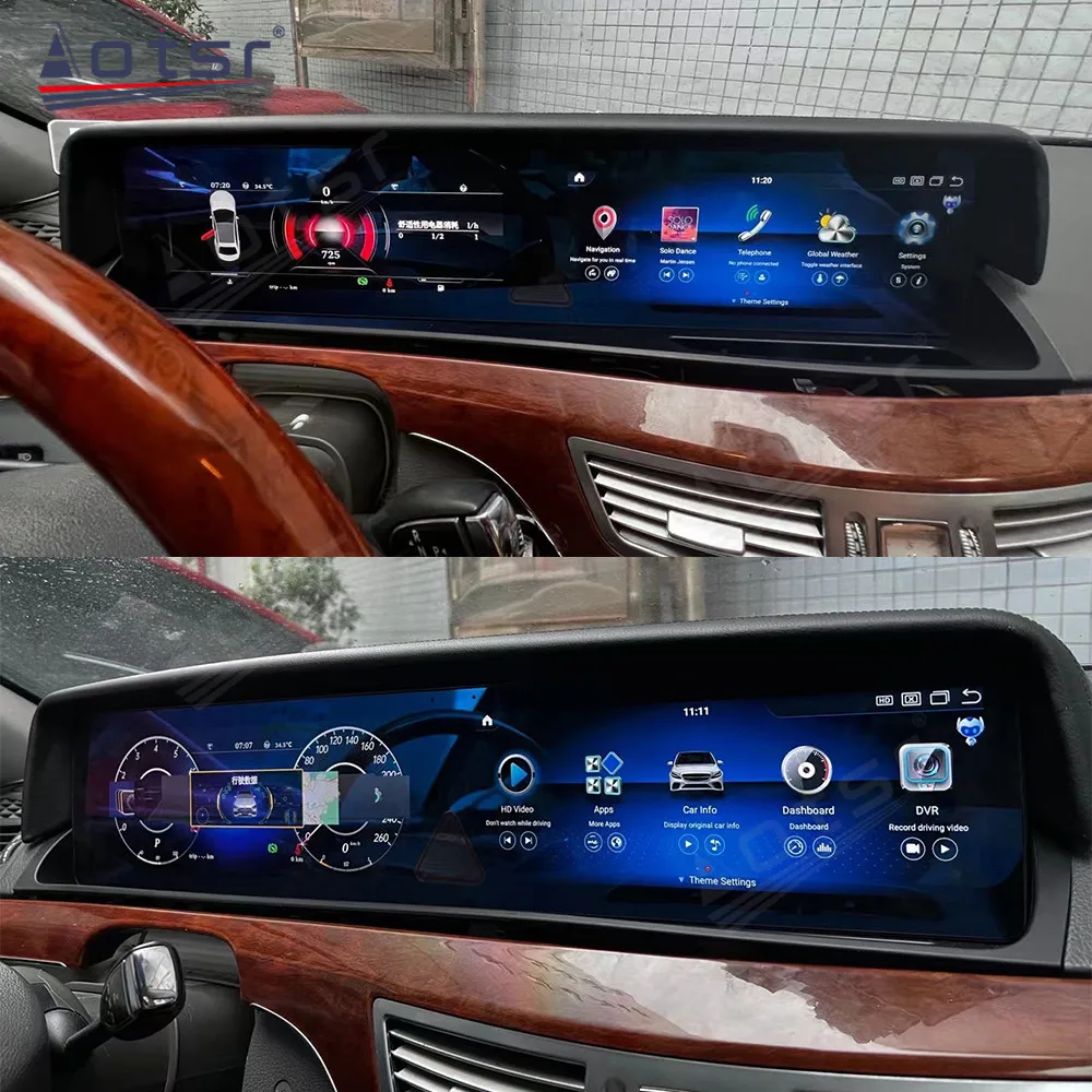 Qualcomm For Mercedes BENZ S Class W221 W222 W216 CL 2005~2013 Android Car Radio GPS Navi Autoradio Stereo Multimedia Player