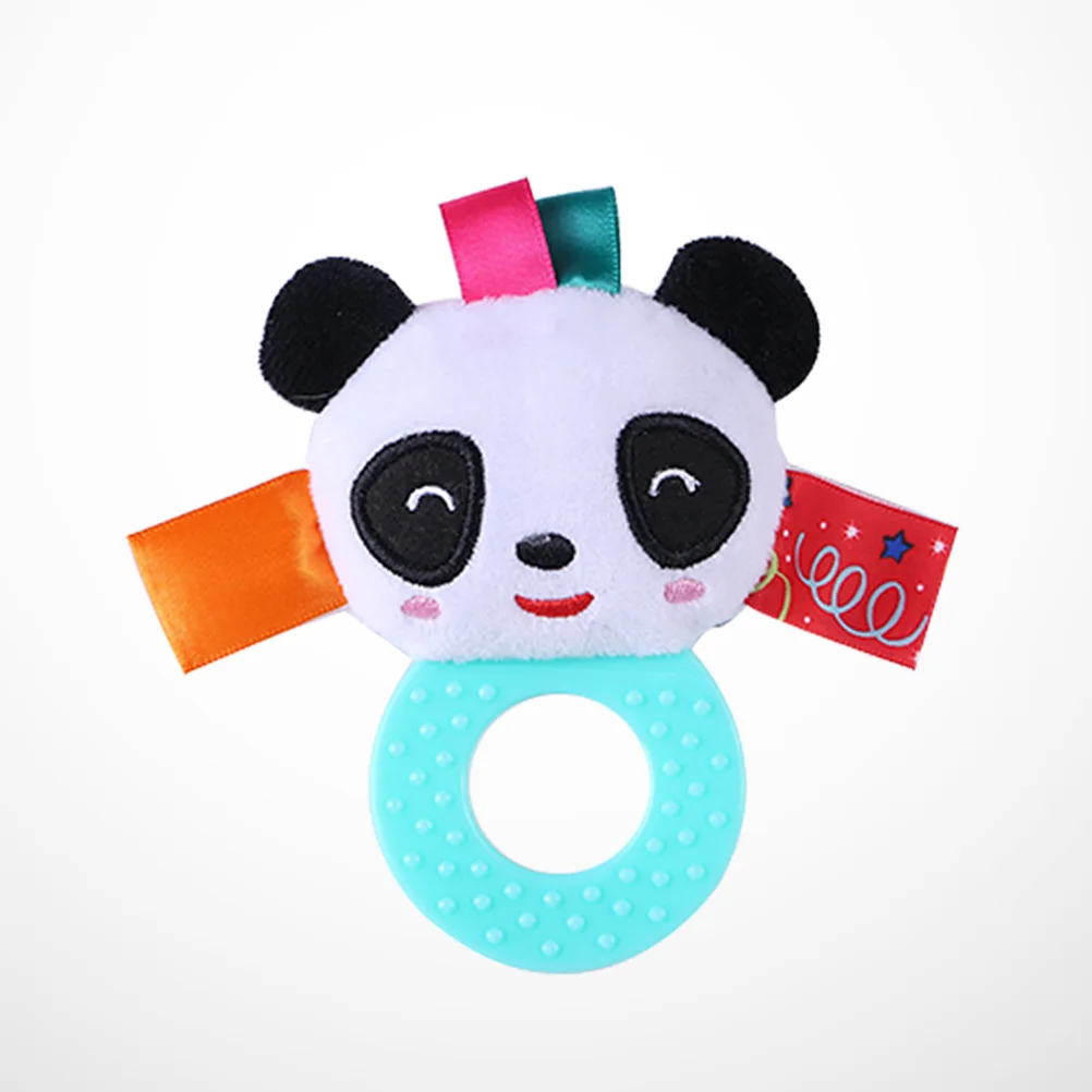 

Tooth Glue Hand Roaming Stick Animal Babies Ring Teether Baby