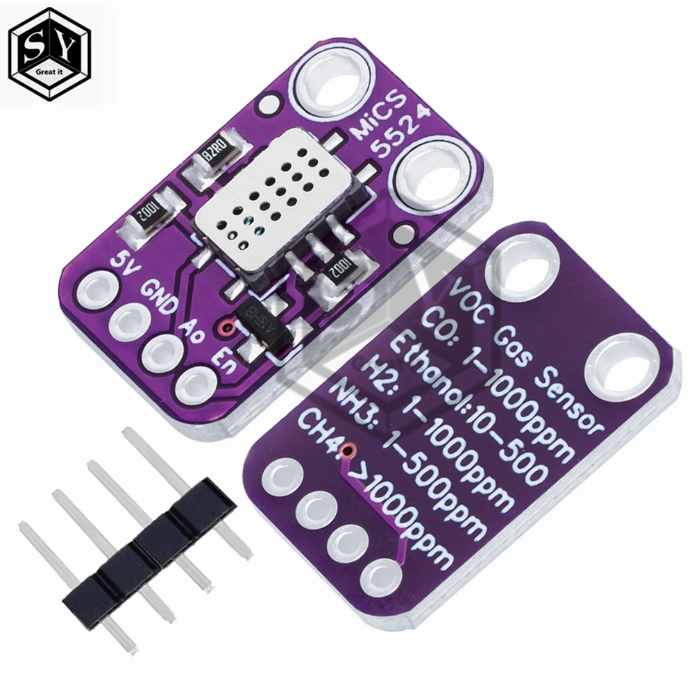 MICS-5524 Air Quality Gas Sensor Module Carbon Monoxide Hydrogen