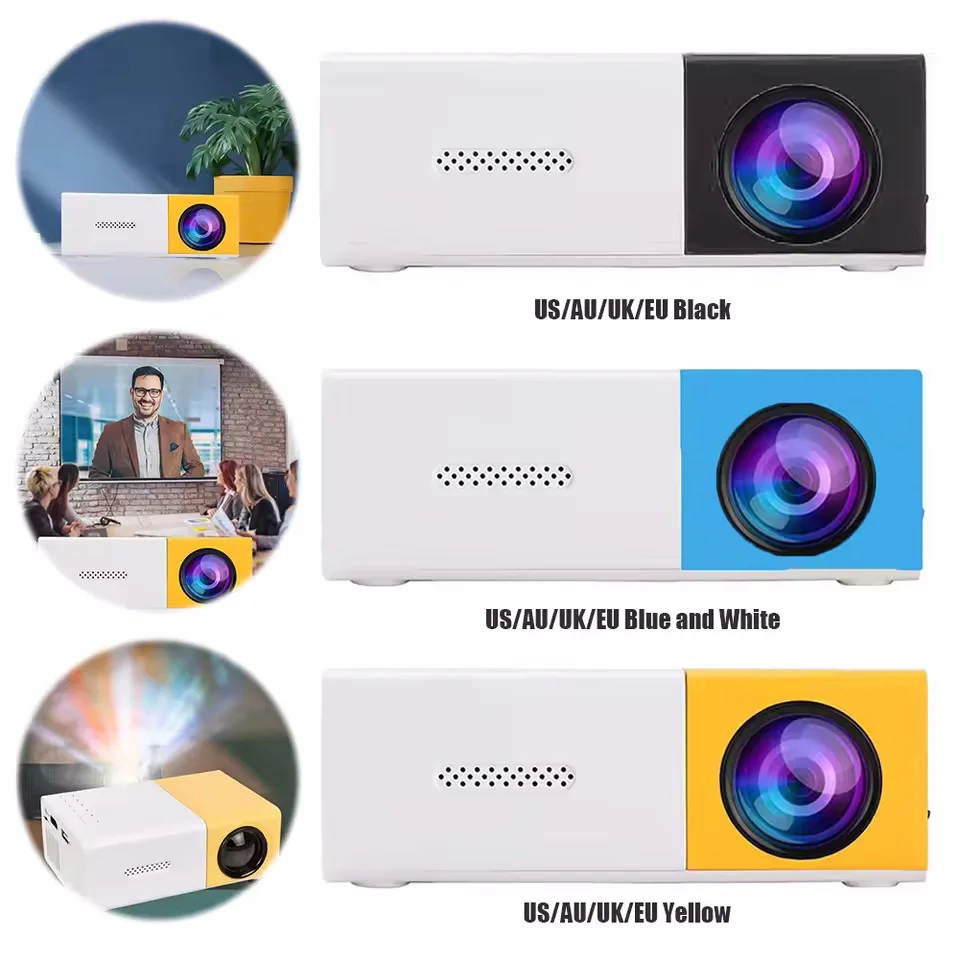 

YG300 Outdoor Projector Portable Projector Wifi Smart 1280 720P Smart Home Theater Video Mini Projector Mobile projection