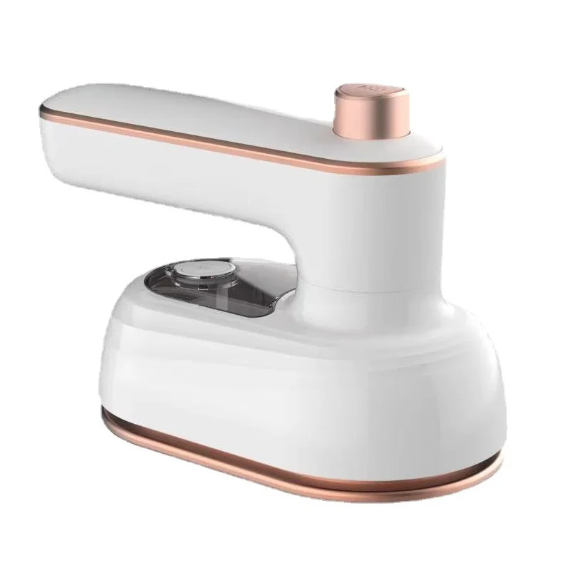Iron Steamer Portable Handheld Spray Hand Click Steam Not Auto Steamer Out Iron Steamer Garment Foldable 180° Handle Roatatable
