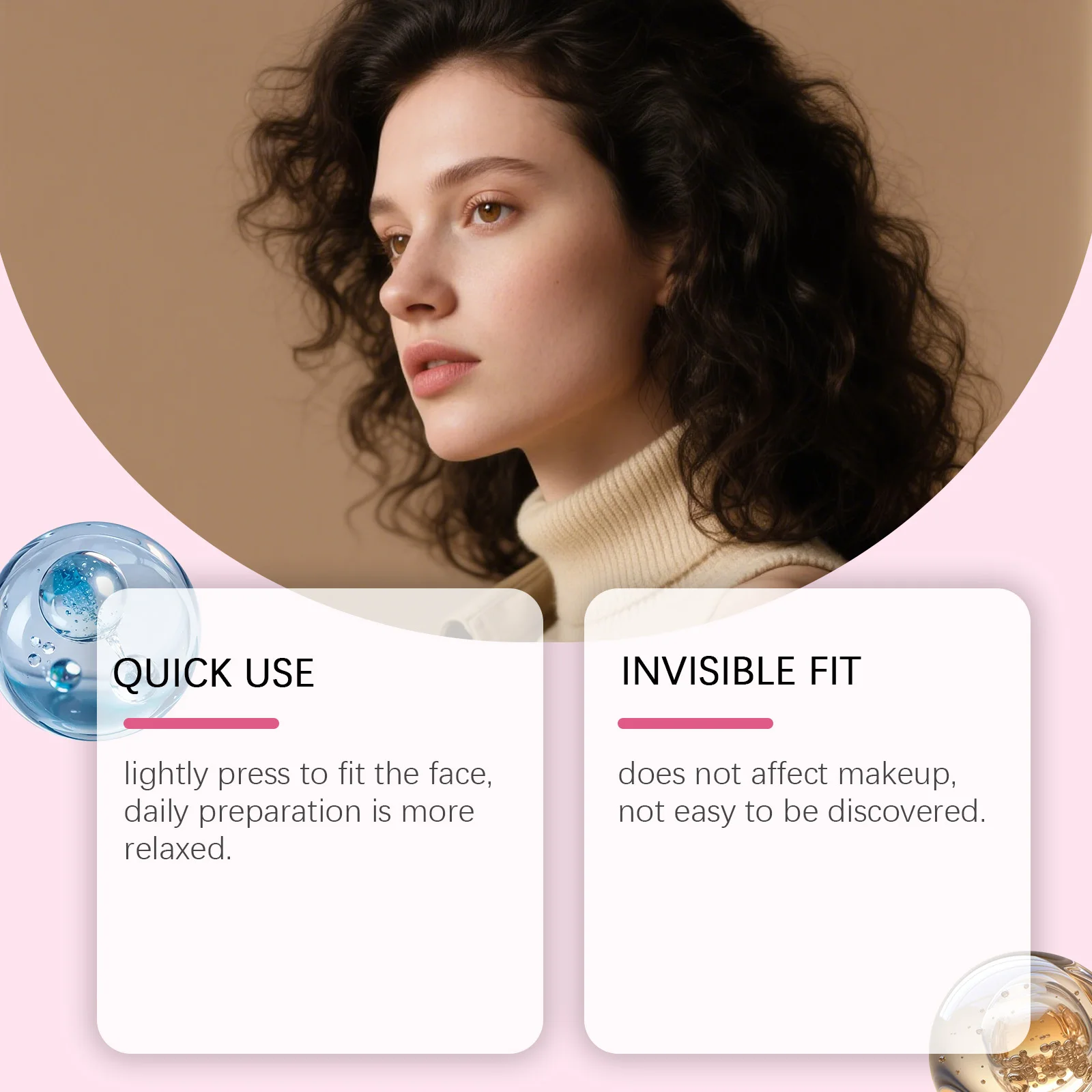 Nastro per il lifting del viso Patch per il sollevamento a forma di V invisibile ad alta elasticità per il sollevamento Stringere il viso Collo Mento Occhi Strumento per la cura della pelle del viso