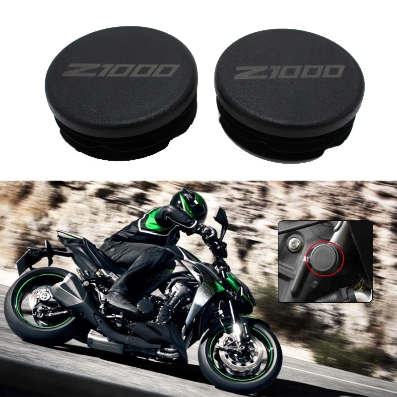 

Fit For Kawasaki Z1000 Z1000SX z1000 Versys1000 2011-2021 2019 Motorcycle Frame Hole Cover Caps Plug Decorative Frame Cap Set