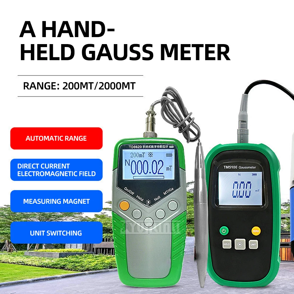 

Цифровой измеритель Гаусса, высокоточный измеритель Тесла, магнитный тестер прочности