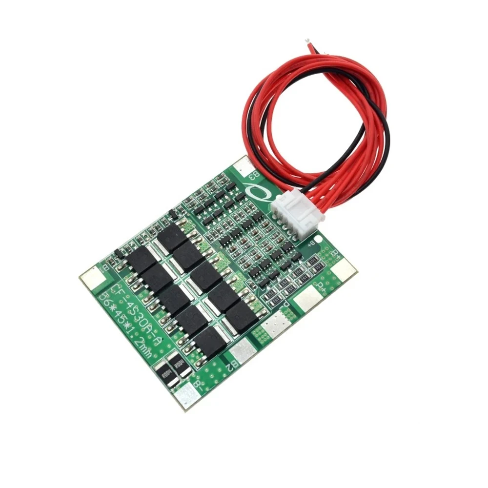 

Li-ion Lithium 18650 Battery 4S 30A 14.8V BMS Packs PCB Protection Board Balance Integrated Circuits