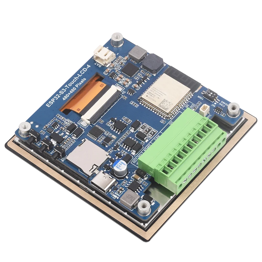 

ESP32-S3 WiFi Bluetooth Development Board 4-inch LCD Capacitive Touch Screen 32-bit LX7 2 Core Processor Type-C DIY Kit