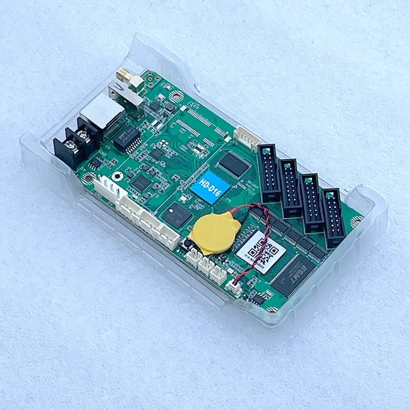 HD-D16 Full Color LED Panel Video Wall Mobile Phone WiFi Control Card LED Display Screen Pixel Display USB Port Motherboard