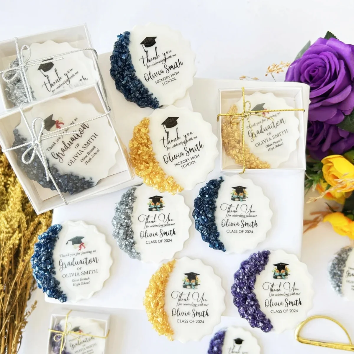 Graduation gifts, Graduation party favors for guests, Class of 2025 Graduation Party, Magnet Favors, Graduation Decorations, Tha