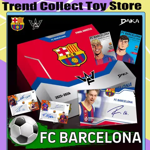 2026 DAKA Official Authentic FC Barcelona Football Star Cards Final Whistle Rare Signature Card Collection Trading Card Gifts