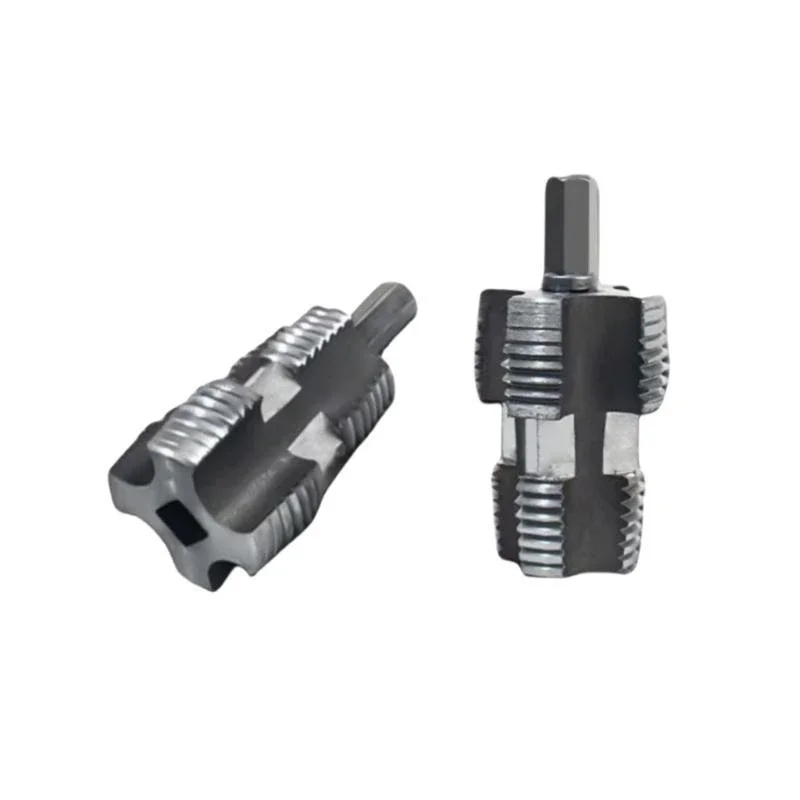 

Steel PVC Pipe Tap 3/4" Water Pipe Internal Thread Opener Hand Tools for Electric Drill Compatible Pipe Threader