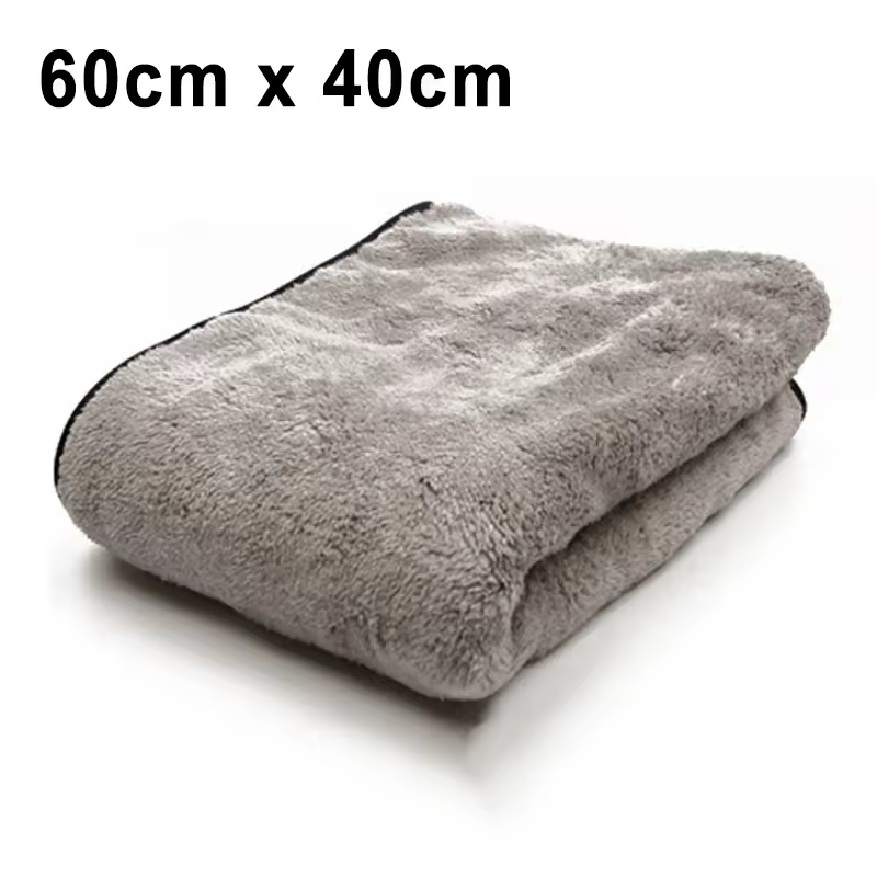 Wiping a car interior using Microfiber Cloths for Cars.