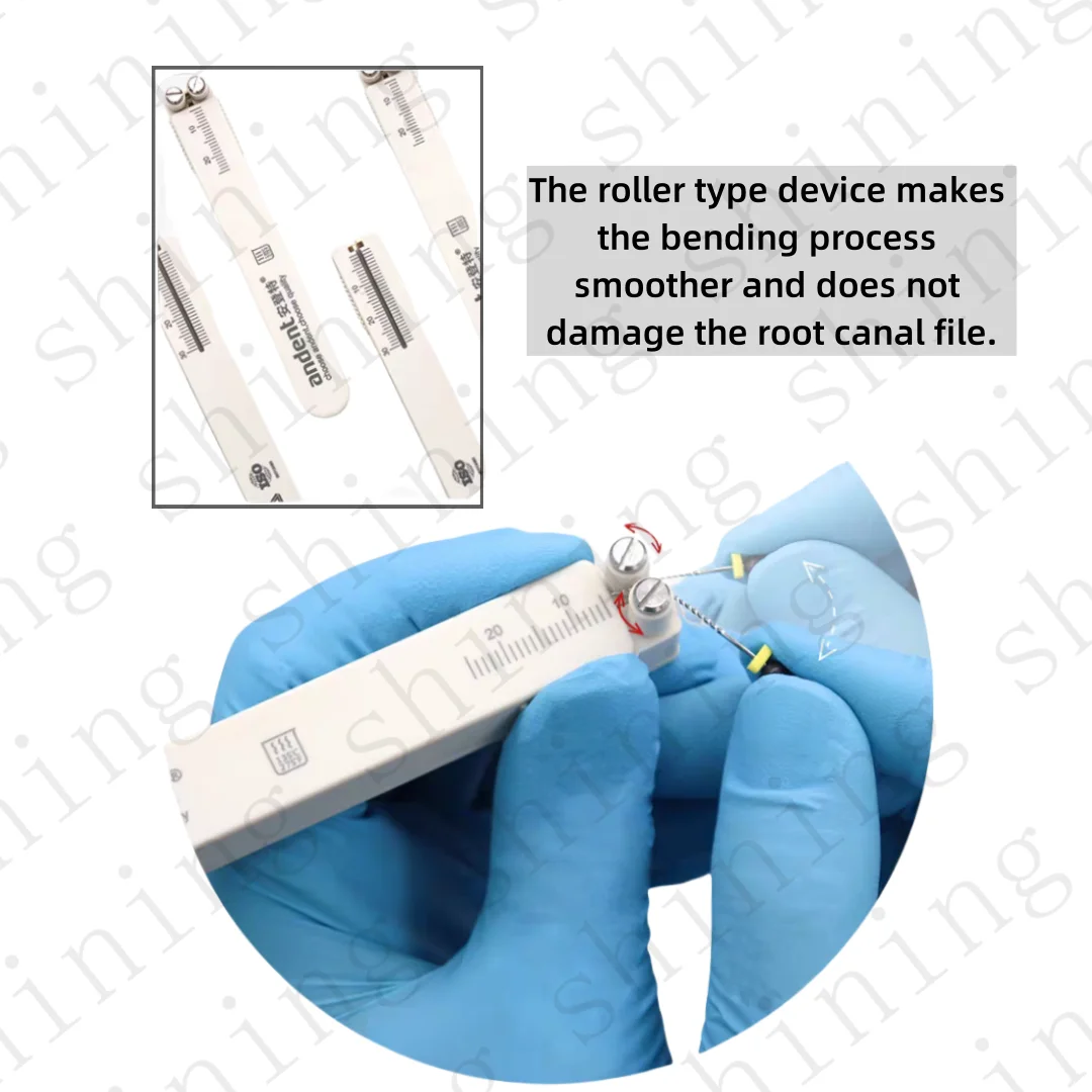 Dental Root Canal Instrument Bending Device Similar Dentsply Maillefer FLEXOBEND Root Canal File Ruler Endo Bending Preparation