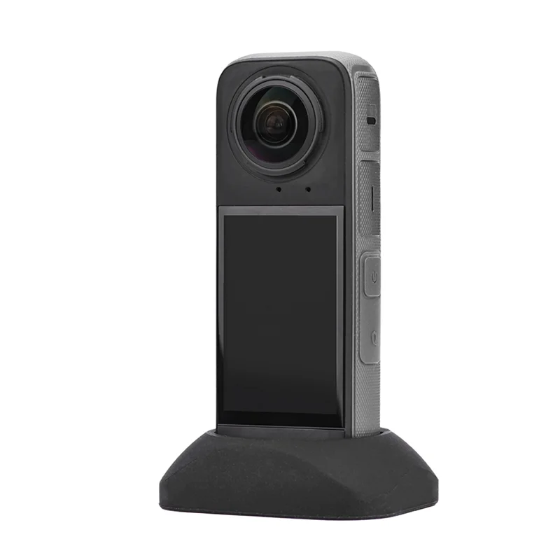-قاعدة سطح المكتب من السيليكون MEOF لقاعدة حامل السيليكون Insta360 X4 وحامل حماية ملحقات الكاميرا الرياضية