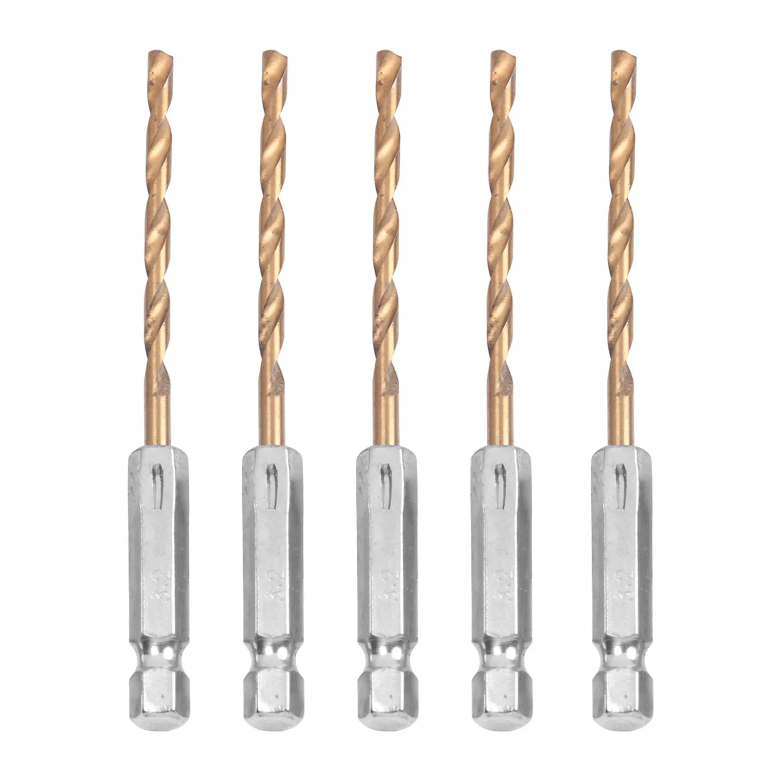 응용 분야 얇은 판재 고속도강 사양 견고한 적용 HSS 드릴 비트 세트 육각 핸들