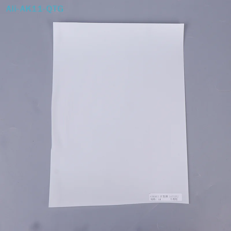 NEW LGT125J 0.125mm LED Light Diffusion Film LCD Backlight PET Film Suitable For Conventional Backlight Lamps Light Boxes