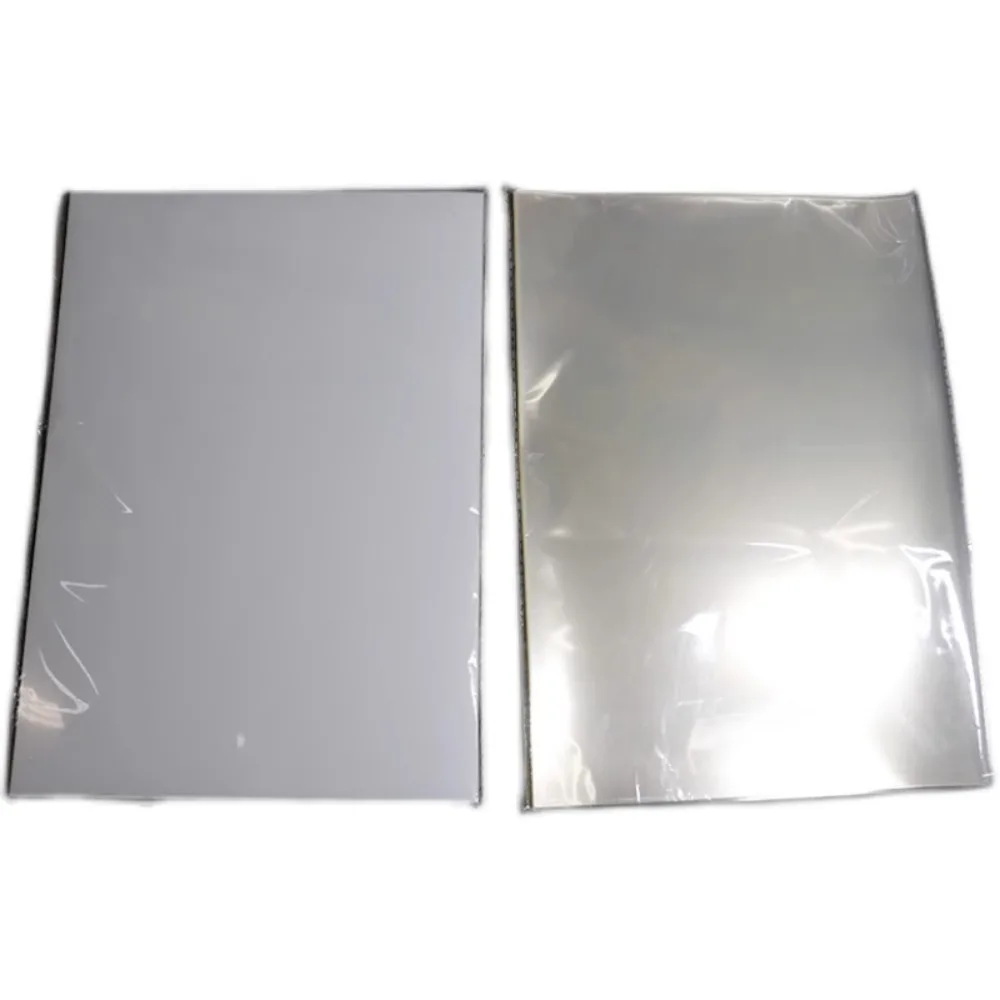 Vilaxh 10 Pcs Blank Water Transfer Printing Film A4 Size Hydrographic Film Decorative Material For Inkjet Water Printing