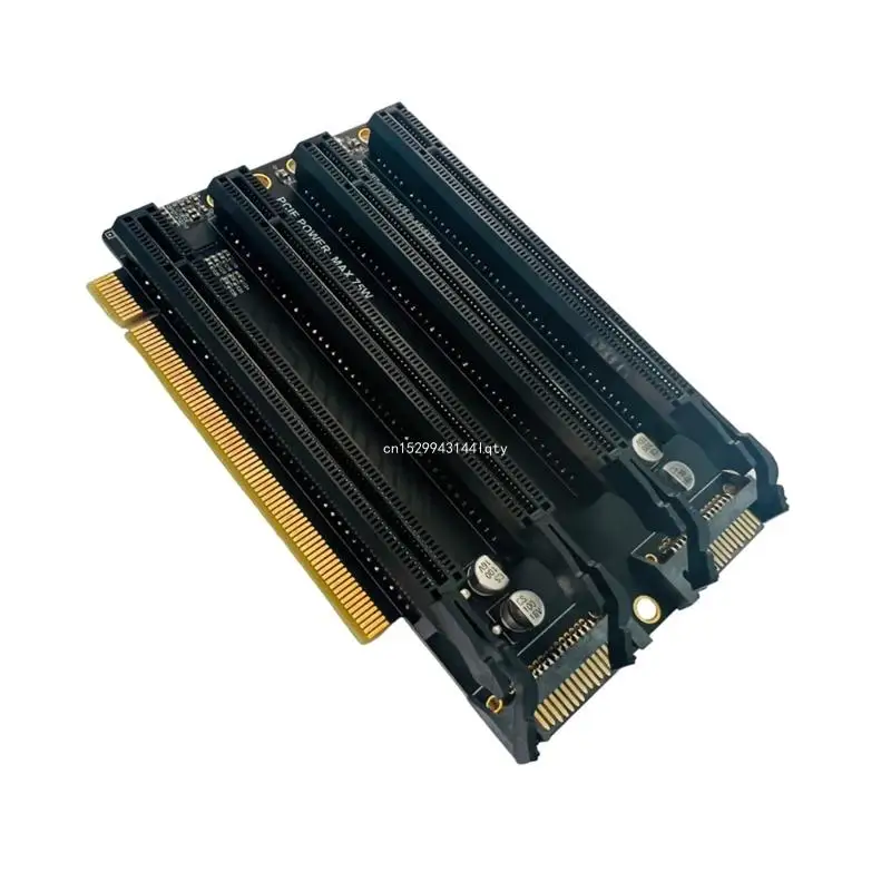 

Развилка PCIe от x16 до x4x4x4x4 Слоты для карт расширения Порт питания Прямая поставка