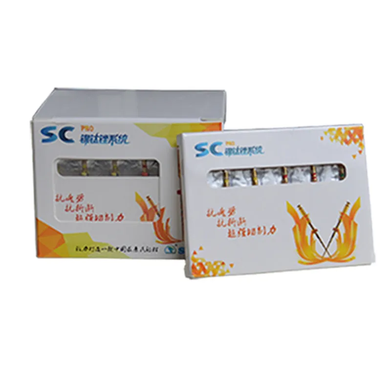 SC-Pro Dental Material Eforward Rotation NITI File System Single 21mm/25mm Dental Instrument