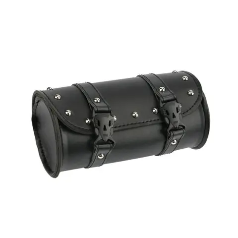 Bolsa de herramientas Universal para horquilla delantera de motocicleta, bolsa Universal para manillar apta para Harley Sportster Kawasaki Yamaha Dyna Softail