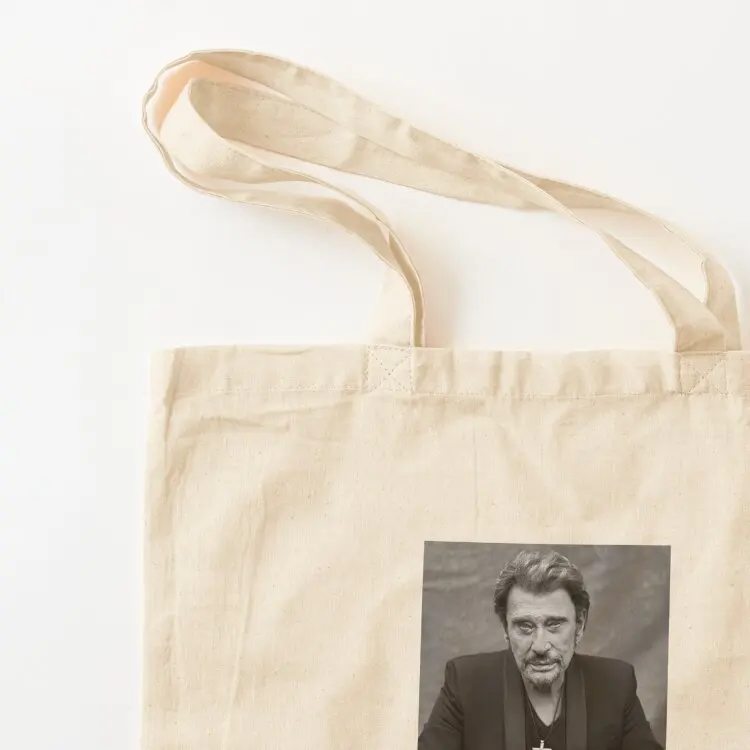 Johnny Hallyday Tote Bag great bag Fabric bag canvas bags personalized tote