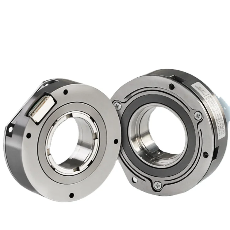Absolute Optical 17 Bit Encoder BiSS C/ SSI RS485 MPB55 Motor Shaft 14-24mm Screw Mount 16mm Thickness
