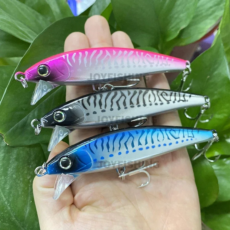 Sinking Heavy Minnow 105mm 47g Sinking Fishing Wobblers Trolling Diving Jerkbait Seabass Trout Isca Pesca Artificial Bait 9121