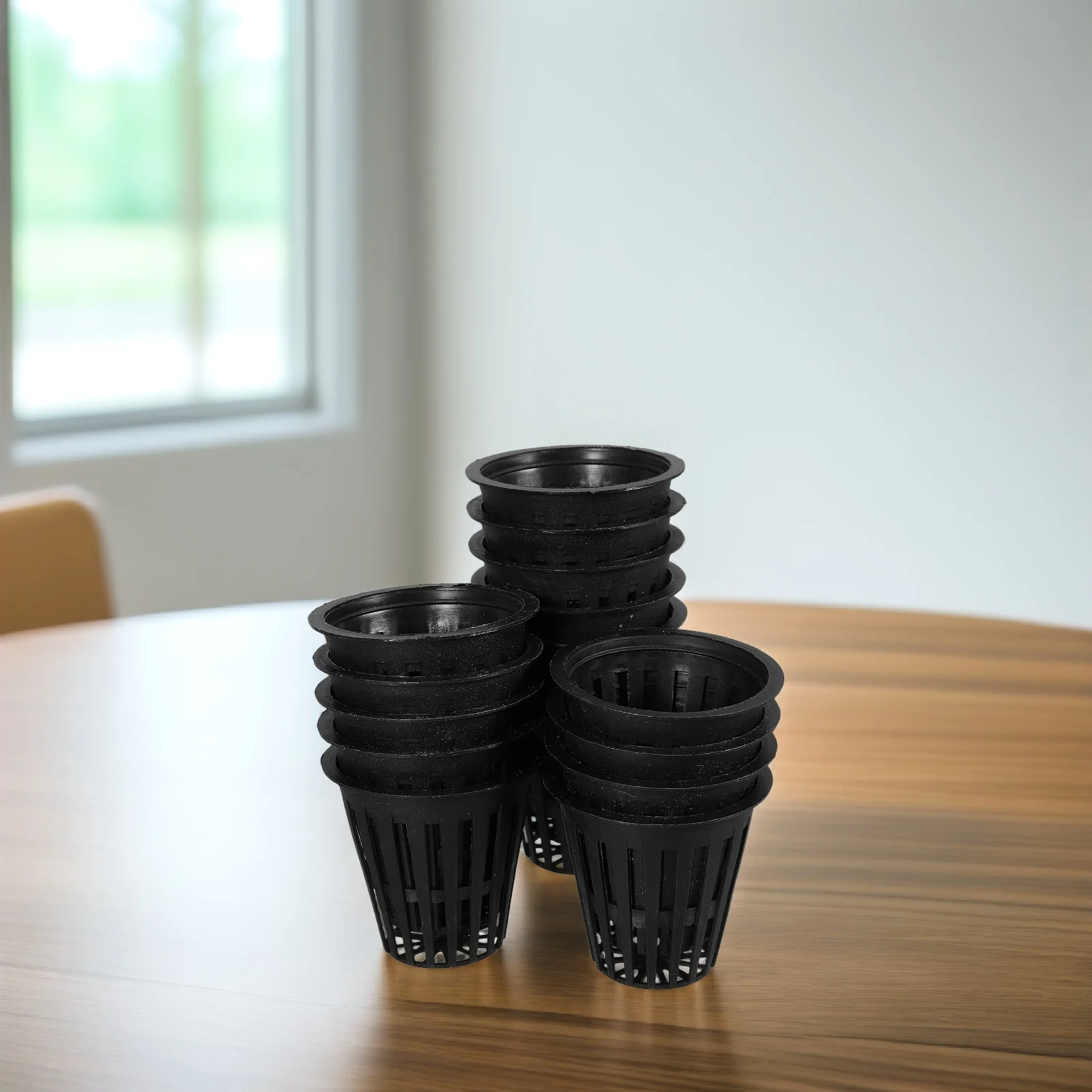 

Plastic Mesh Cups Plant Labels Heavy Duty Net Pots Hydroponic Basket Cup Nursery Garden Growing Supplies Tube Containers