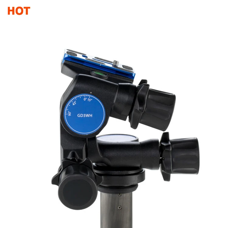 NEW  Black Digital Camera Stabilizer Handheld Foldable 3 Way Geared Gimbal Stabilizer for Mobile Phone