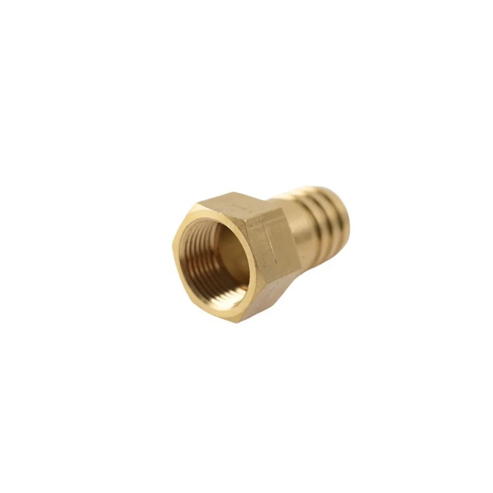 M6 M8 M10 pitch 1.0mm Metric Female To 6 8 10 12 14 16 mm Hose Barb Tail Nipple Brass Pipe Fitting Connector Water Air Pneumatic
