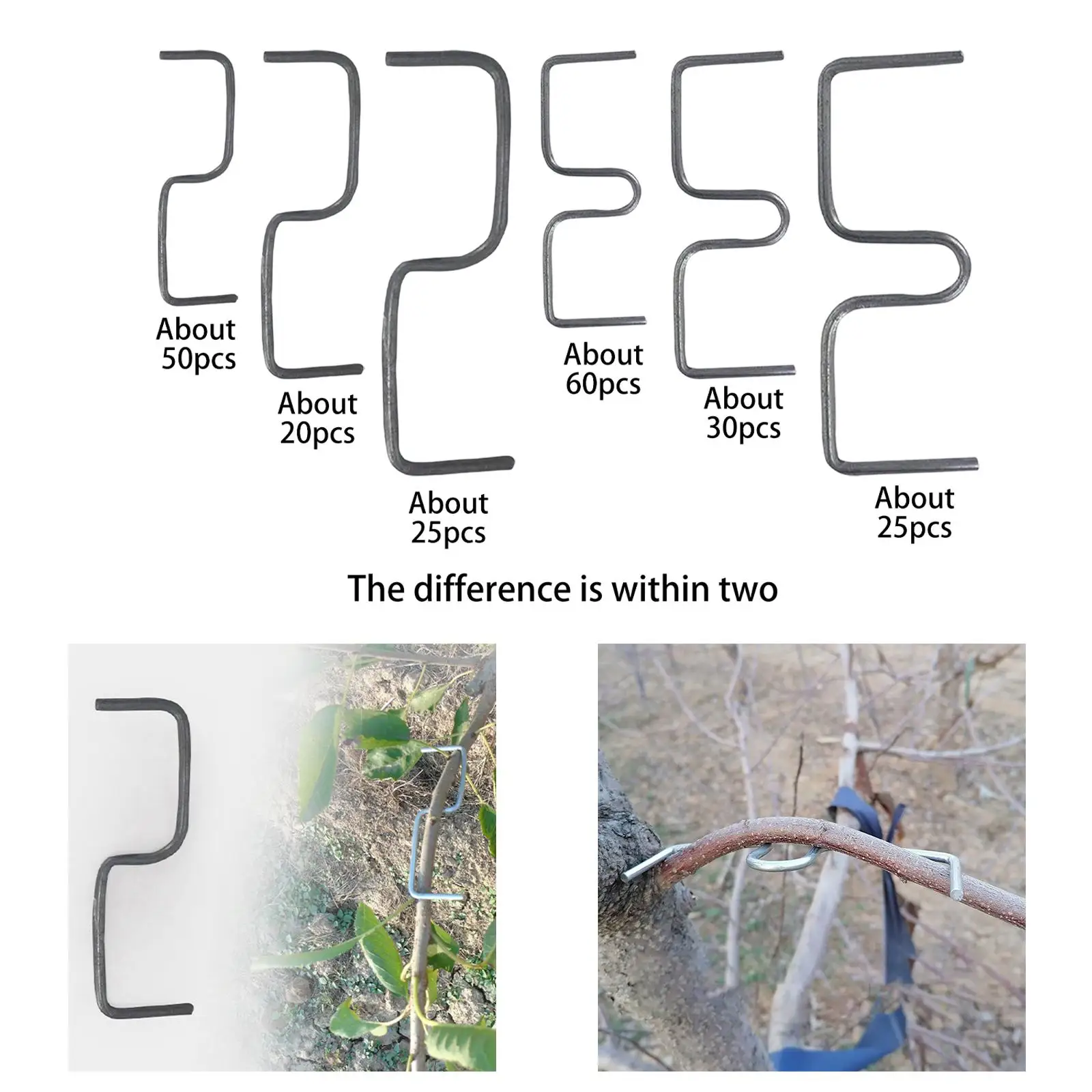 Strong Branch Spreader Tree Support Frame Steel Plant Fixing Clamp for Fruit Garden Expansion