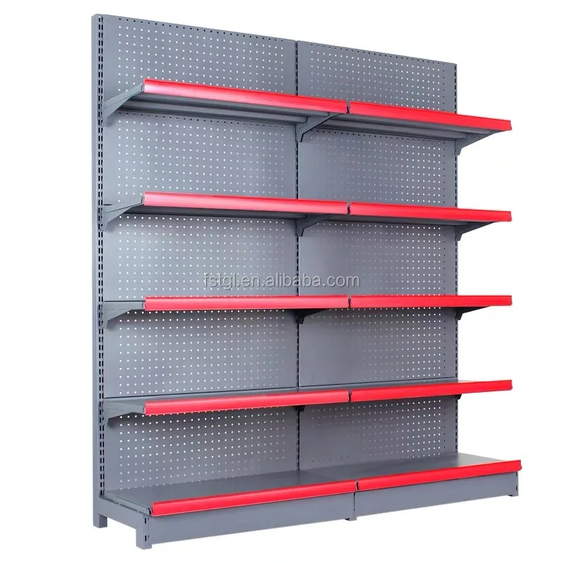 [Customized]Tool Grocery Black Pegboard Spinner Paint Display Racks And Stands Hardware Store