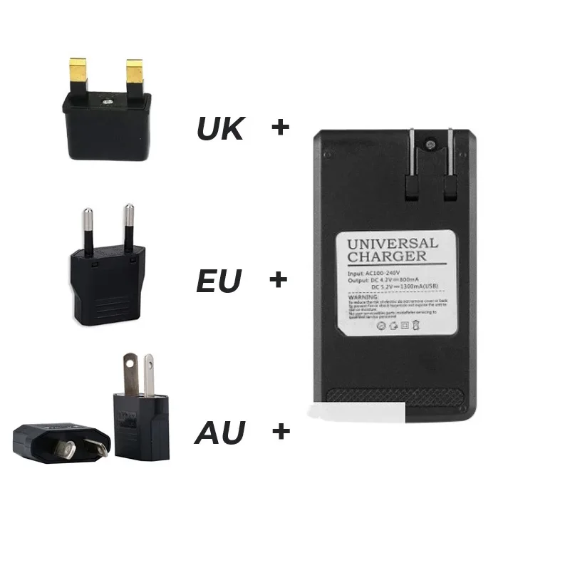 Newest Design Universal Charger with LCD Adjustable for Canon Nikon Sony Camera HTC Samsung Mobile phone Battery