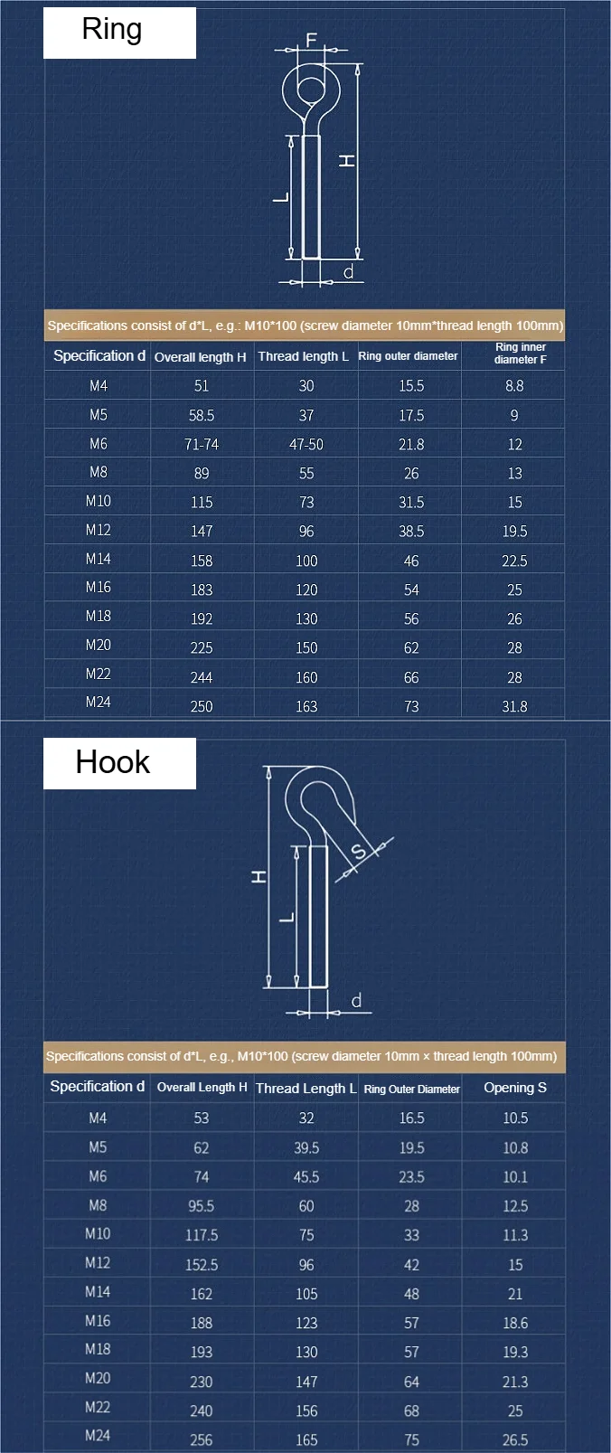 304 Stainless Steel Sheep Eye  - Hook Eye Fastener 评论和价格