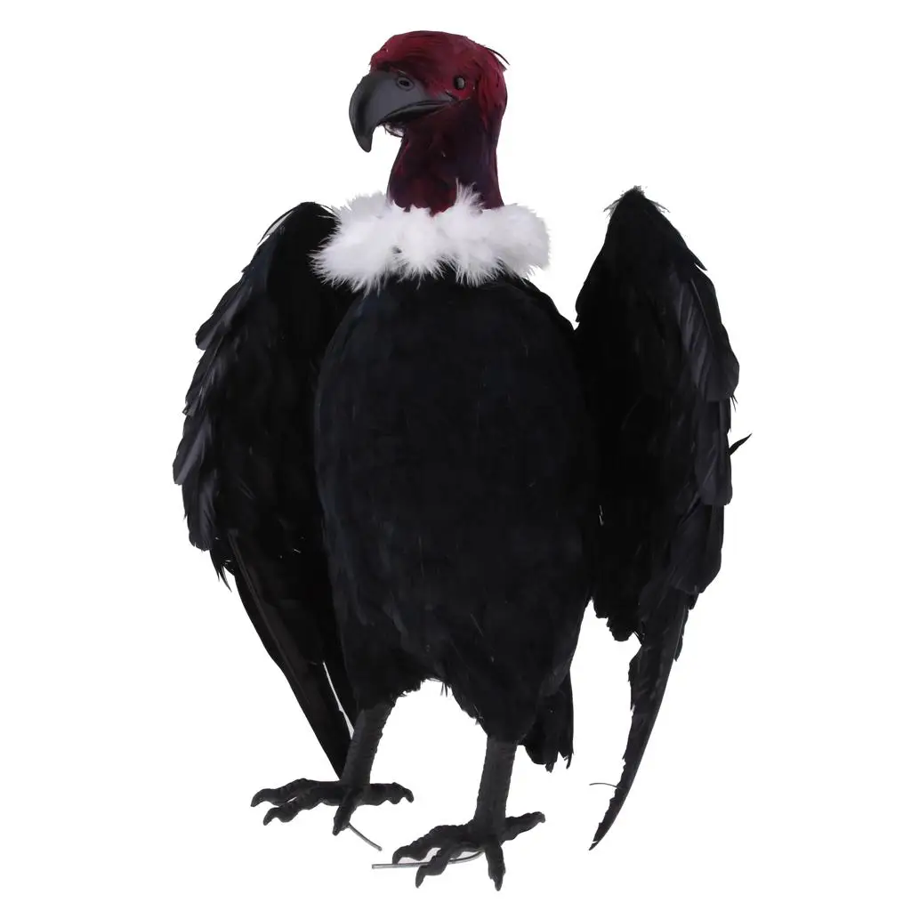 Drop Resistant Vulture Bird Figurine Micro Landscape Garden Decoration Animal Figures Toy for Kids Learning Display
