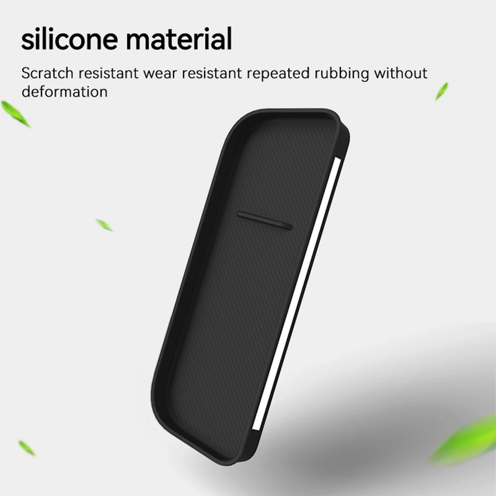 

For Car Interior Organization Center Console Box Black Silicone Material Non-deformable Tool-free Installation