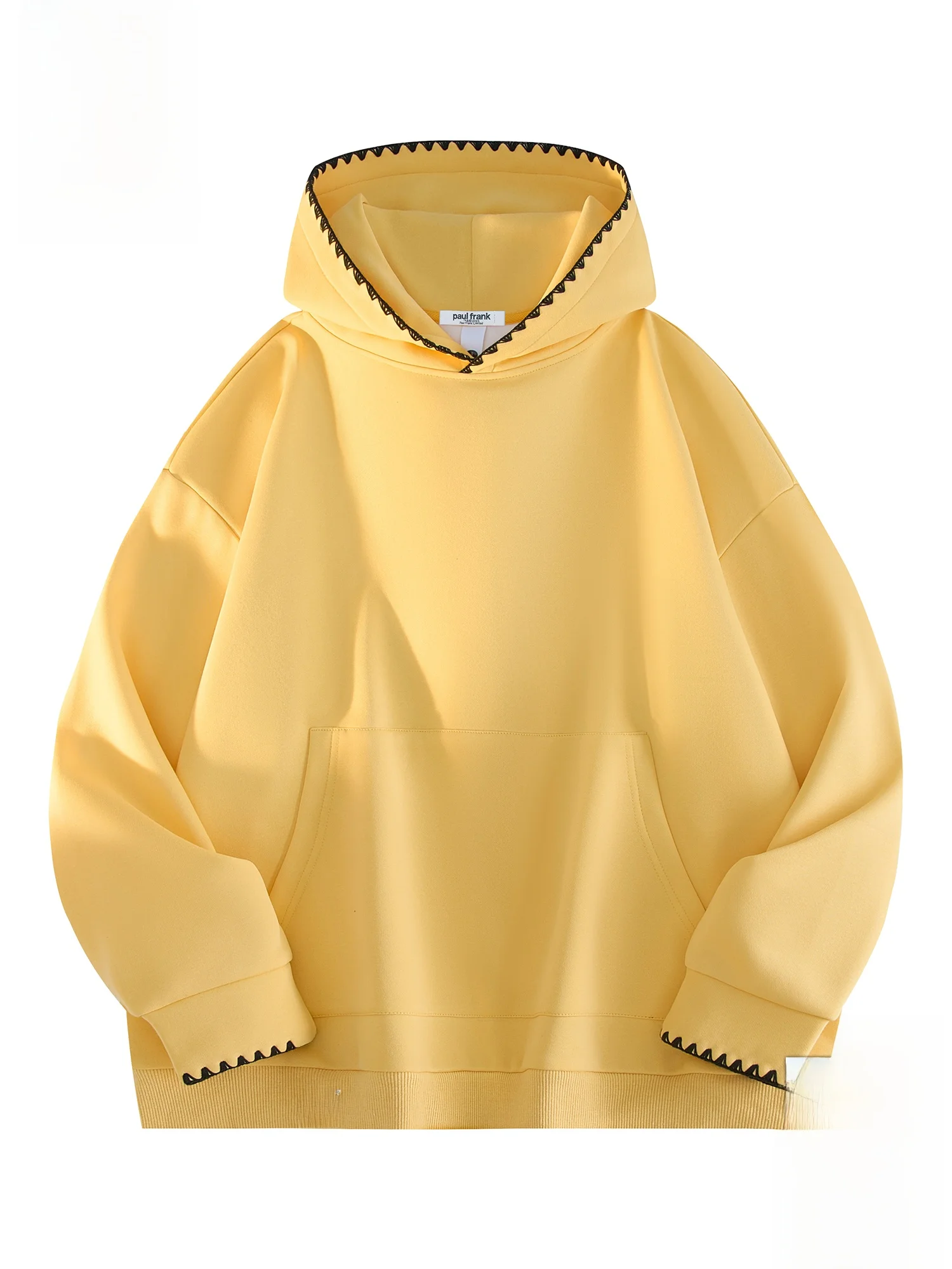 

PaulFrank Monkey Hooded Sweatirt Men's Loose Comfortable Spor Overhead Cotton Polyester Blend Long Sve Autumn Wear