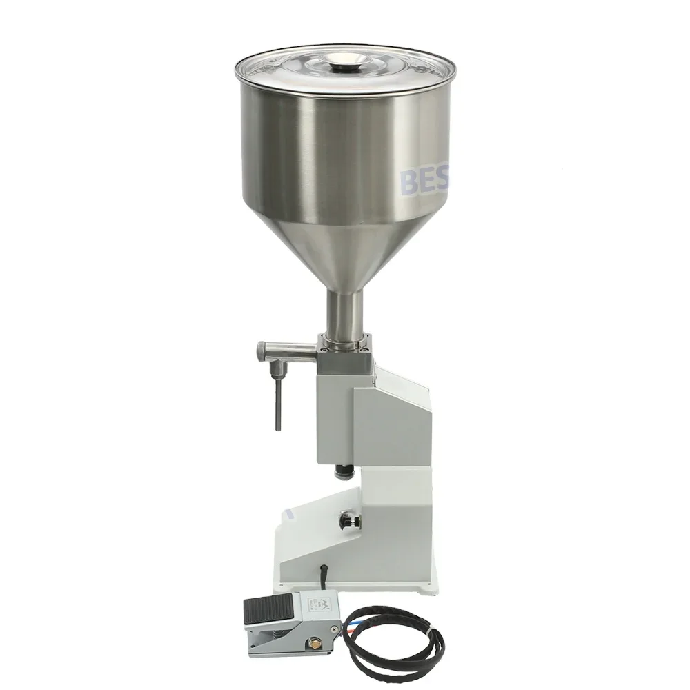 

Bespacker A-02 Pneumatic Portable Low Price Liquid Paste Honey Chili Sauce Filling Machine