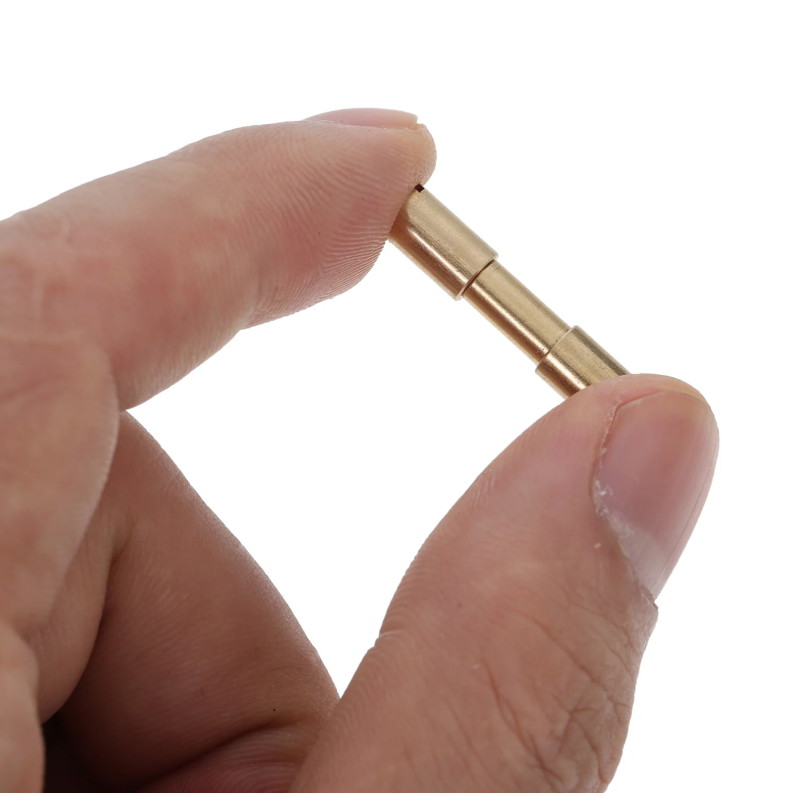 

2Pcs Brass Handle Fasteners Secure Knife Assembly Durable Locking Pins for DIY Projects and Custom Knives Knife Making Supplies