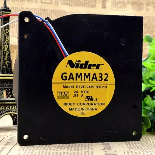 Imagen 1 del producto Ventilador de CPU Original para NIDEC D12F-24PLH1C13 24V DC 0.91A 12032 ventilador de turbina de frecuencia Variable 120*120*32mm